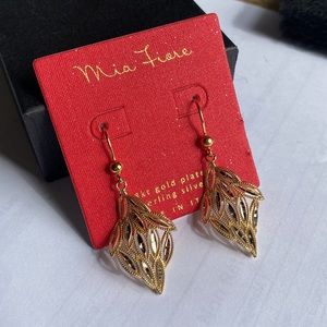 Gold Plated Mia Fiore Earrings